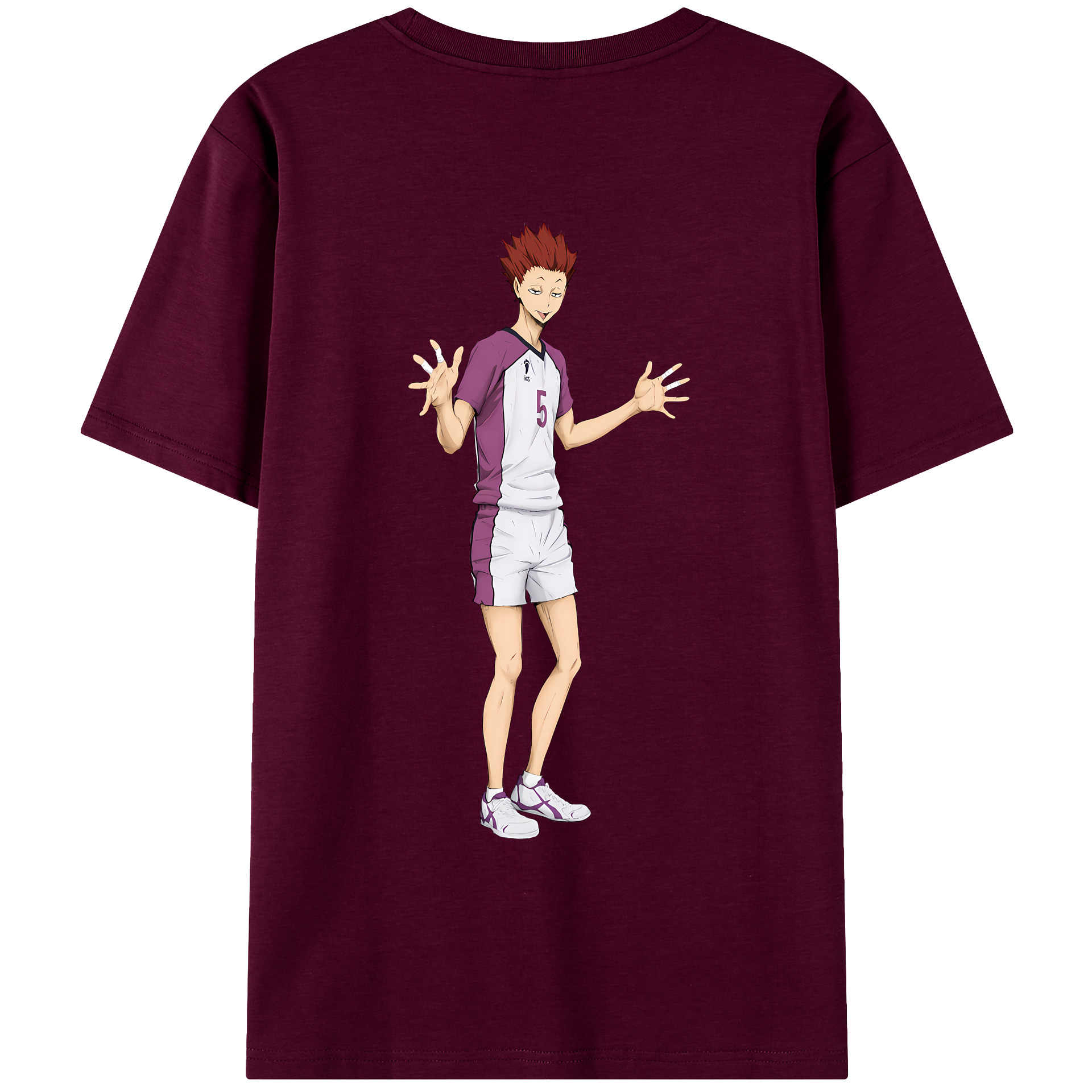 （画像用） ハイキュー!! Haikyu!! レディース半袖Tシャツ(バックプリント)